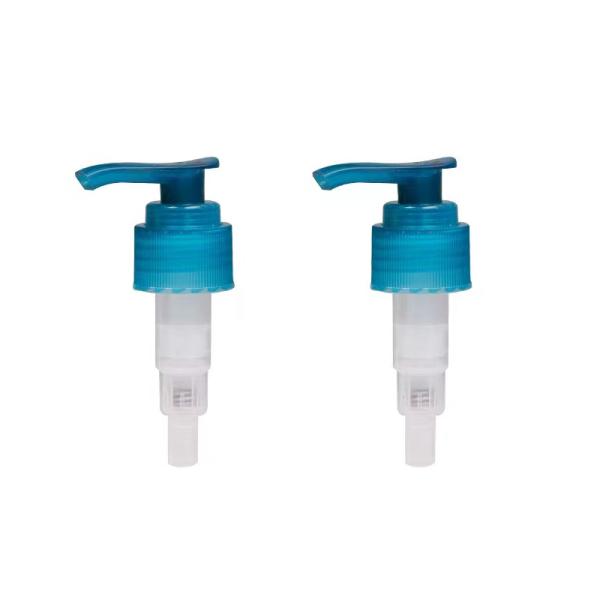 24mm 28mm Lotion Dispenser Pump Custom Color Ribbed Closure PP Plastic Lotion Pump