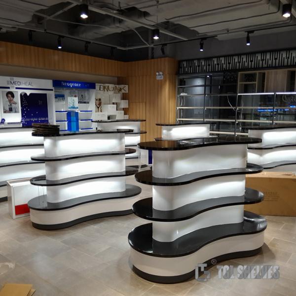 Шкаф полки гондолы корозии свободный, стена гондолы покрытия порошка включая стиль в набор отложенных изменений Morden