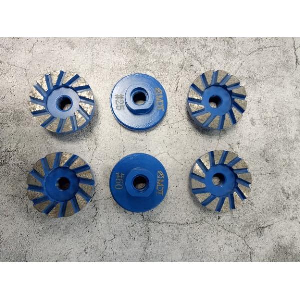 Out Diameter 50mm Turbo Cup Diamond Grinding Wheels For Stone Or Concrete