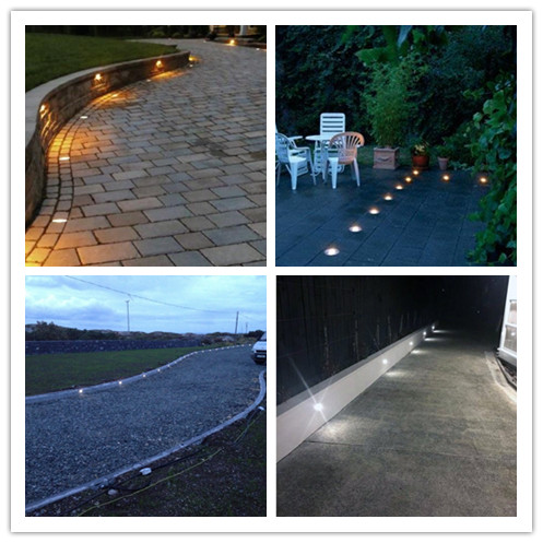 Stainless Steel Ground Light For Backyard/Garden Outdoor LED Recessed Driveway Light