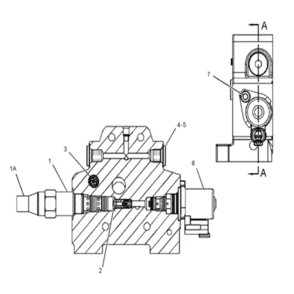 2006210 200-6210 Solenoid Valve For 420E 442E 450E Backhoe Loader Spare Parts