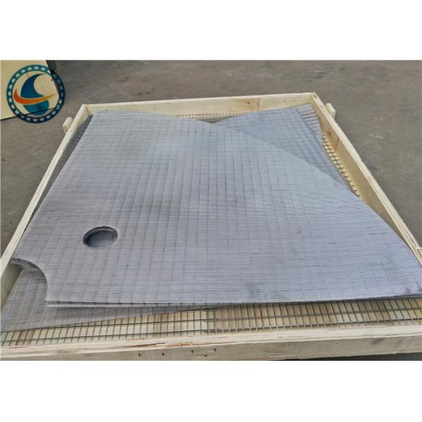 Welded Wedge Wire Screen Panels For Coal Washer / Wheat Tooth Machine