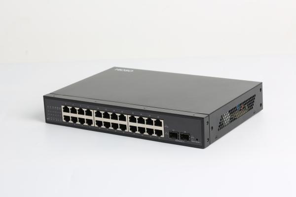 24 1000M Rj45 Ports 2 1000M SFP Ports Gigabit Ethernet Switch 26 Ports