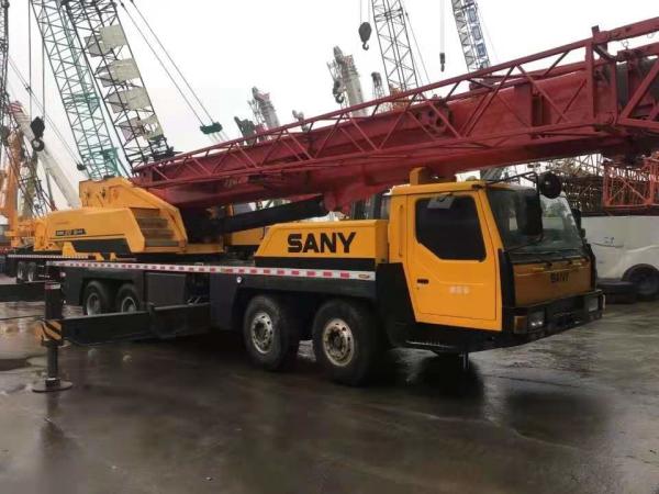 WP10.270 Engine 25T Sany QY25C Used Truck Mounted Crane