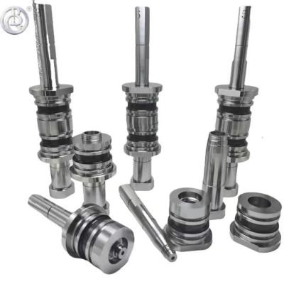 OEM ODM Hard Alloy Plastic Mould Parts , Hole Punch Die Set With Polish
