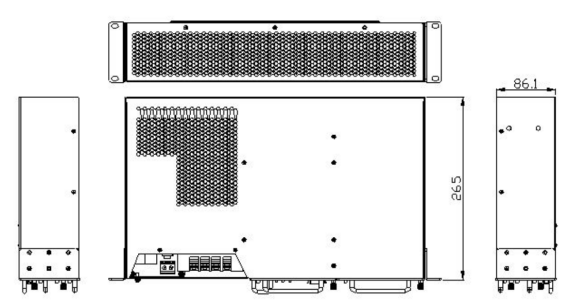 24U 19 приложение оборудования кондиционера шкафа 1500W шкафа дюйма на открытом воздухе
