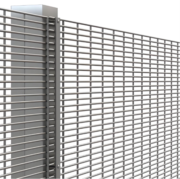 3m High 4mm Wire Diameter Hot Dip Galvanized Anti-Climb Security Fence Welded Mesh Panel