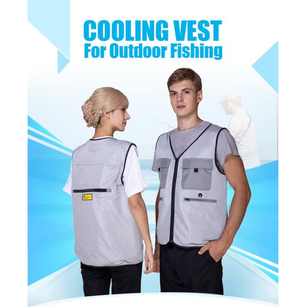 Холодный жилет для рыбалки на открытом воздухе с холодильником водяного цикла и регулярной длиной