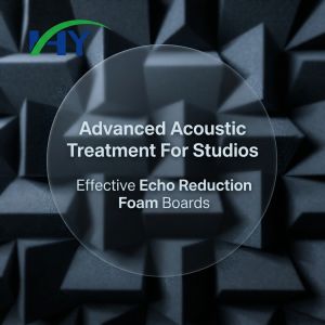 Custom Acoustic Foam Panels Flame Retardant High Density For Noise Control