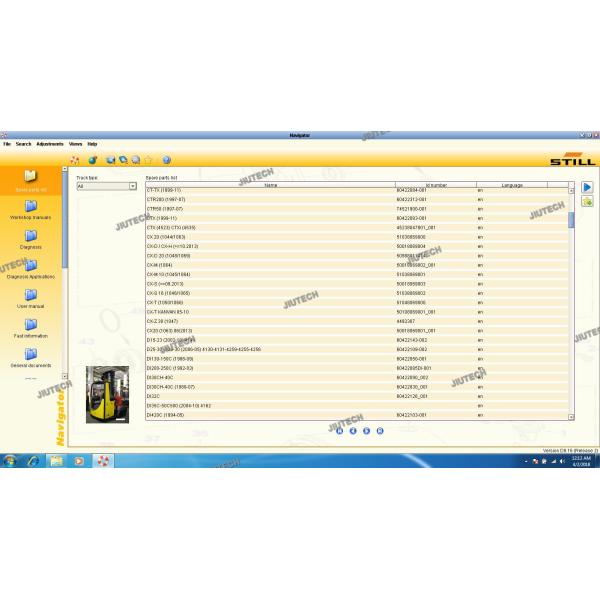Погрузчик для погрузчиков Still Incado Box Диагностический комплект для погрузчиков STEDS Navigator Погрузчик для погрузчиков Диагностический инструмент STILL Canbox Scanner Too