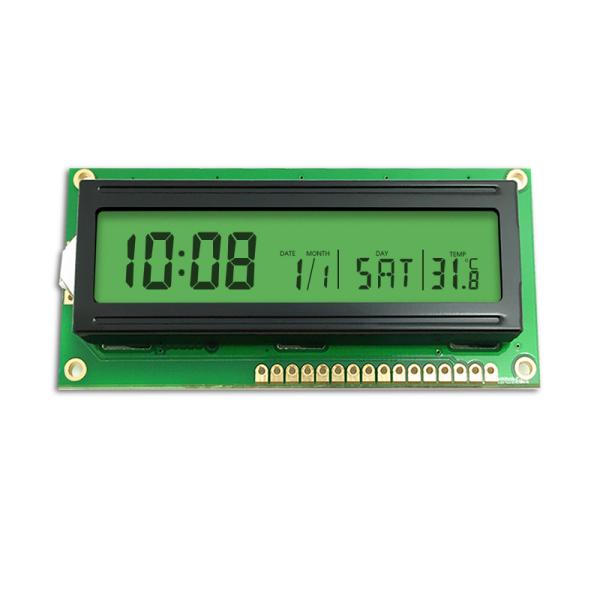 YG LED Character LCD Modules , 5V lcd display 16x2 green Backlight color