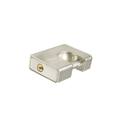 Rarlux Stainless Steel Cover Iron Padlock High Security Chrome-plated Heavy Duty Rectangular Padlock