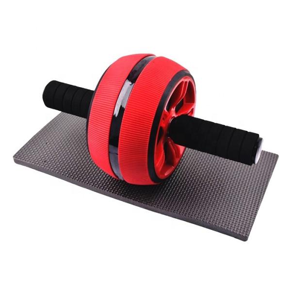 95*167*112mm Home Fitness Equipment Red Abdominal AB Wheel Roller