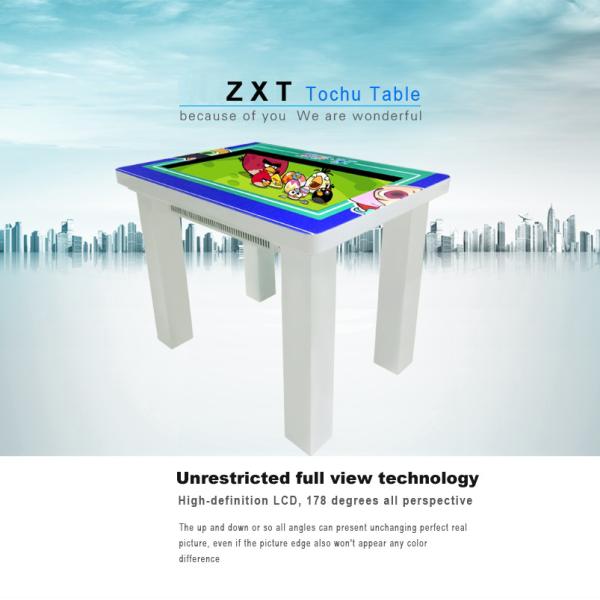 32 Inch H81 School Kids Game Multi Touch Screen Table 350Nit Brightness 698.4 * 392.8MM