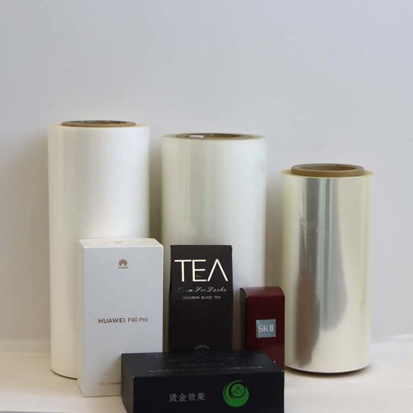 Printing Grade BOPP Glossy Film Waterproof PP Material Soft Moisture Proof