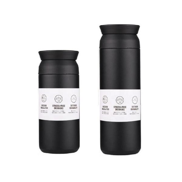 18/8 Stainless Steel BPA-Free Vacuum Insulated Water Bottle 20.3 Oz Arctic Wolf White