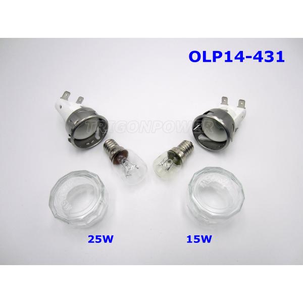 Stainless Steel / Copper Oven Lamp Holder OLP14-431 15w / 25w For Electrical