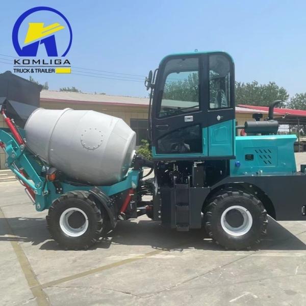 6x4 Self Loading Concrete Truck Mixer with 371HP Housepower and Hydraulic Mixer Machine