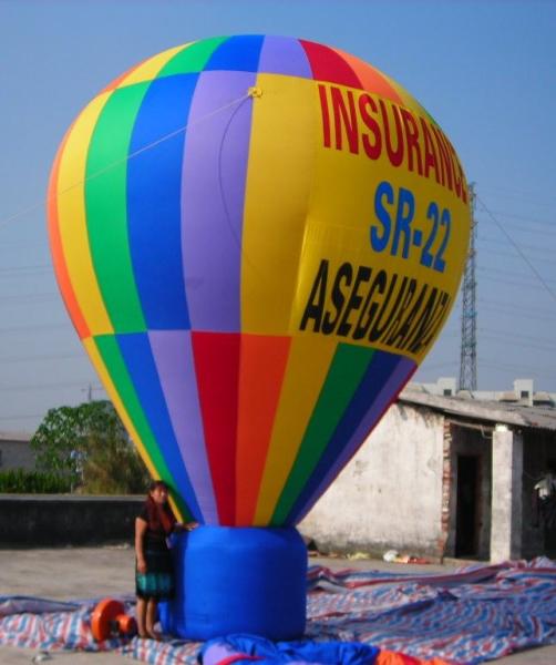 cheap inflatable ground balloon,advertising inflatable balloon,rooftop advertising balloon with LOGO and banner
