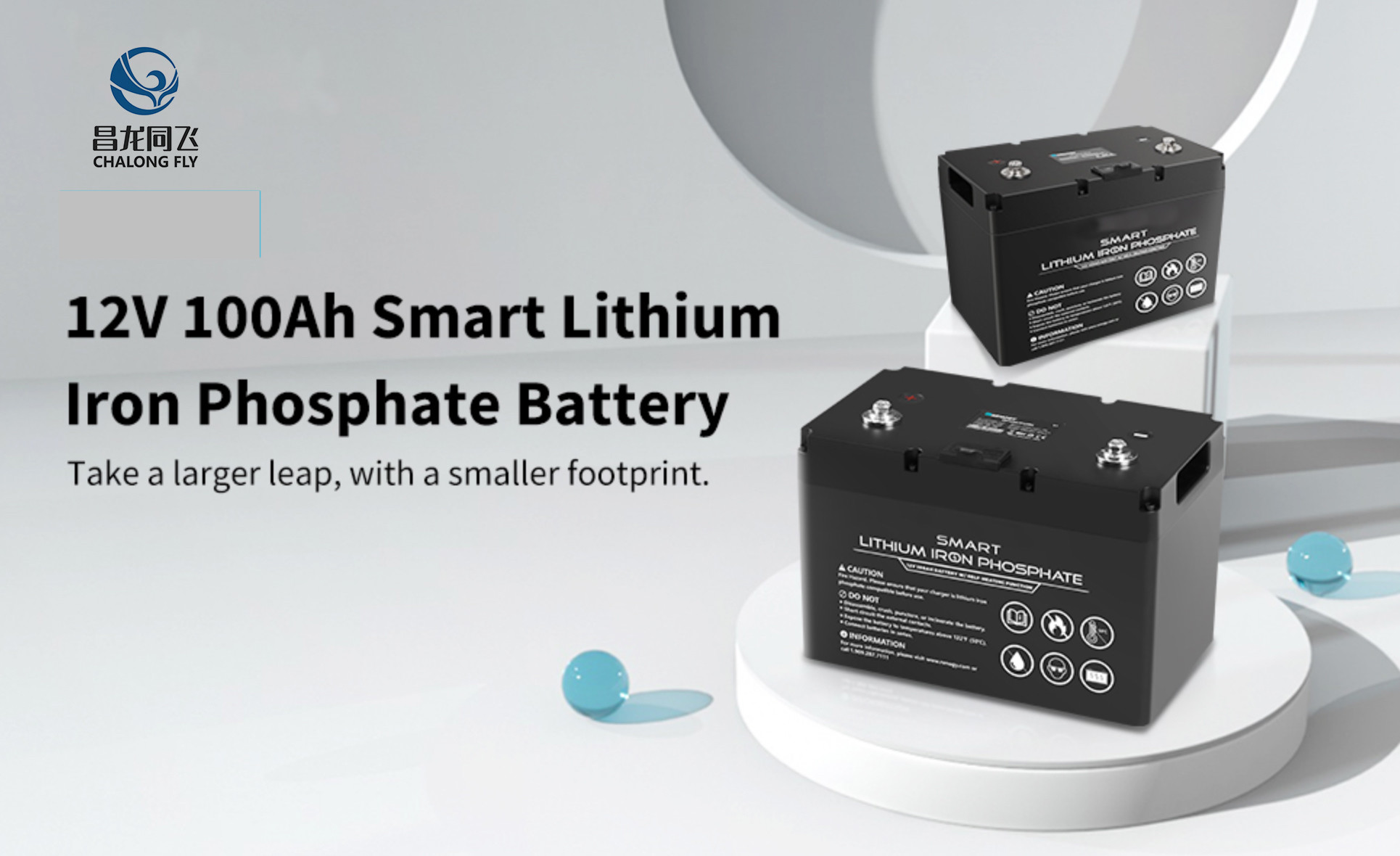 OEM ODM LiFePO4 литийная батарея 12V 100Ah Литийная батарея Умный глубокий цикл