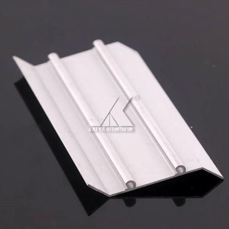 6063 Series Aluminum Door Profile Mill Finish Customize Size For Swing Door