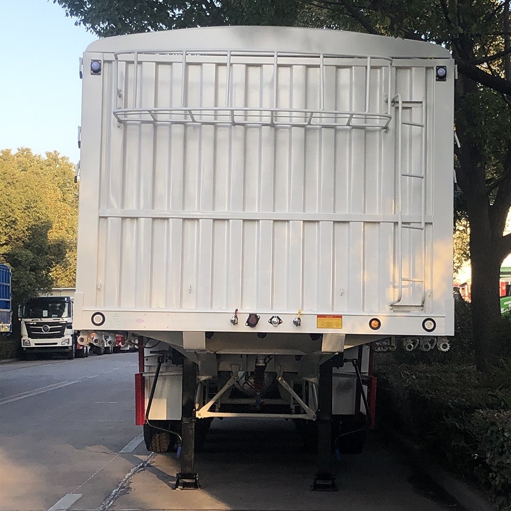 CIMC HUAJUN 60 Ton High Side Board Fence Semi Transport Trailer with CE Certification