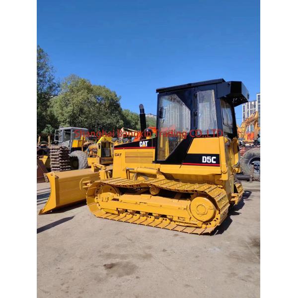 Used Caterpillar D5 D5C D4C Crawler Bulldozer at with Original Hydraulic Cylinder