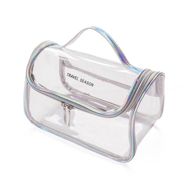 TPU Transparent Makeup Pouch Group Female Clear Plastic Makeup Bag Fitness