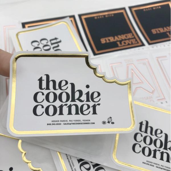 Наклейка на этикетку из винилового ПВХ