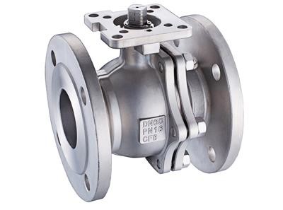 SS304 / SS316 Floating Flanged Stainless Steel Ball Valve 1/2