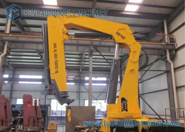 Knuckle Boom 16 Ton Heavy Duty Crane Truck with Folding Arm SQ16ZA4