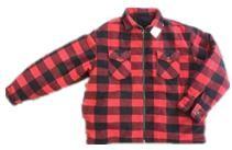 Pill Resistant Mens Heavy Duty Fleece Jacket Knit  Print 100% Polyester Shell