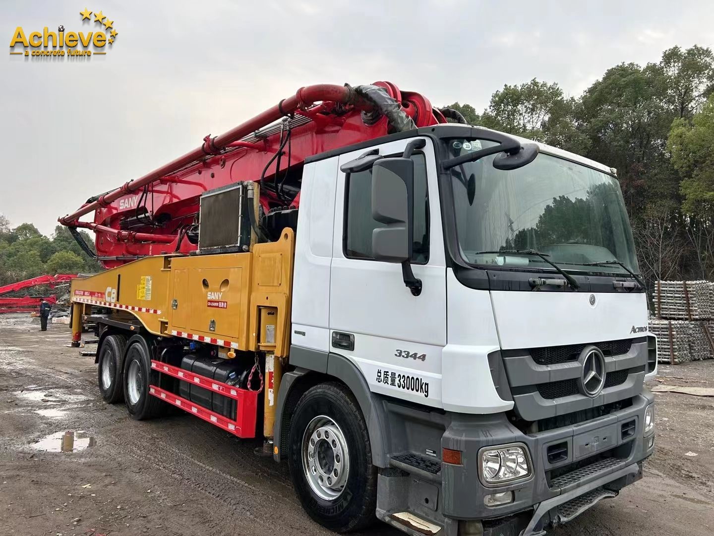 НАСОС SANY SYG5359THBEB 490C-8 TRUCK-MOUNTED КОНКРЕТНЫЙ: Качество изменяет мир