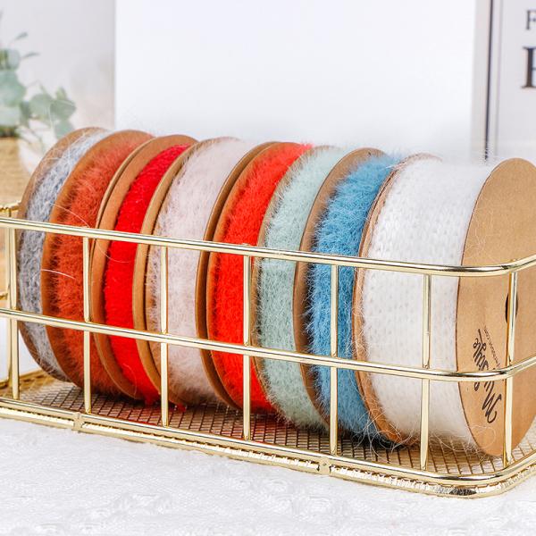 Clothing Accessories MSD Fluffy Ribbon and Polyester Ribbon Fringe Edge DIY Craft