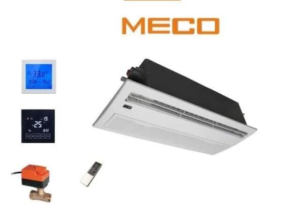 MECO One-way Cassette Fan Coil Unit (2 tube) 0.75TR 300CFM with CE Certification water fan coil unit