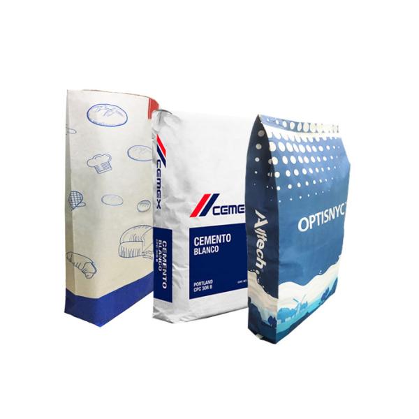 Emballage multi de crémeuse de laiterie du sac 20kg 25kg à papier peint de catégorie comestible non