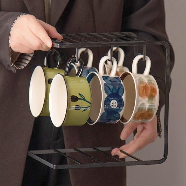 Сборник керамических чашек для кофе 250 мл. Порцелановые чашки для цветов 8.45 унций Итальянские чашки для капучино