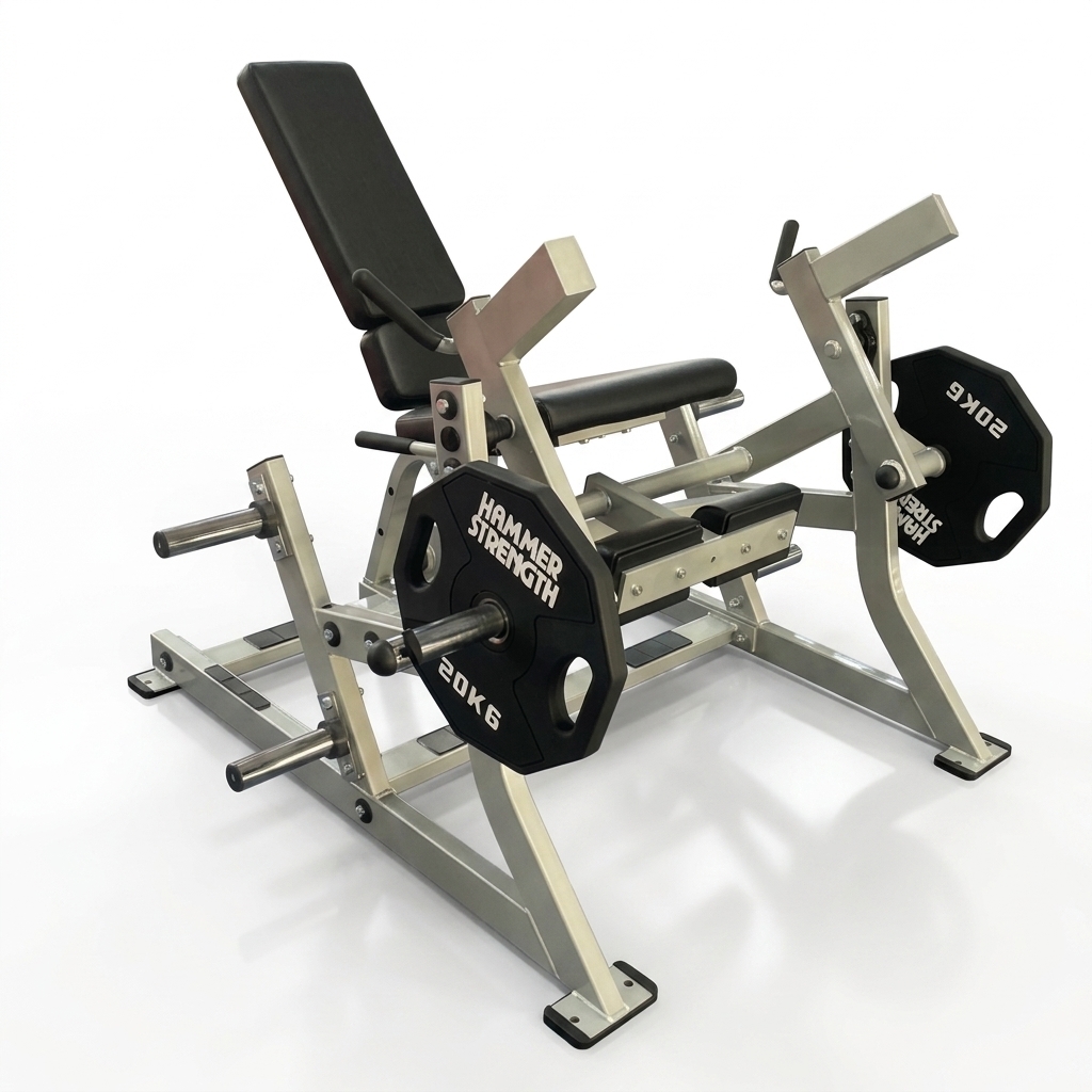 Commercial Leg Extension Machine Steel Strength Equipment for Quadriceps Training in Gyms