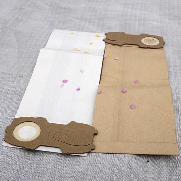 sacos de papel universais do aspirador de p30 de Vorwerk Kobold VK118/119/120/121/122/ET340 do comprimento de 43cm