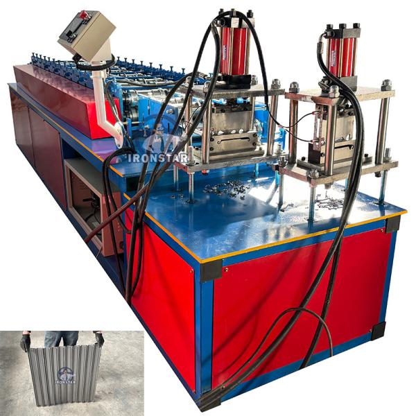 “Automatic 2 In 1 Rolling Shutter Door Roll Forming Machine Galvanized Shutter Profile Forming Machine For Saudi Market Factory Direct 2 In 1 Roller Shutter Door Machine”