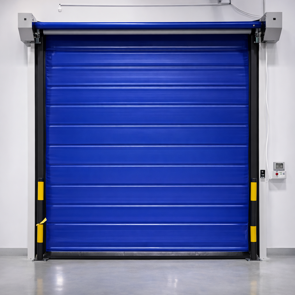 Multi Layer Insulated High Speed Door For Cold Storage And Energy Saving