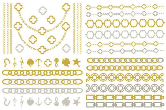 Metallic tattoo