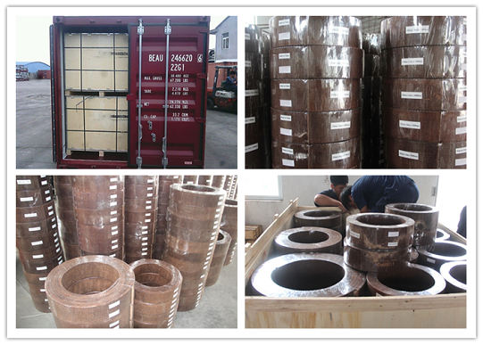 Revestimiento del freno del tractor agrícola Rollo Revestimiento del freno del tractor de resina sin amianto