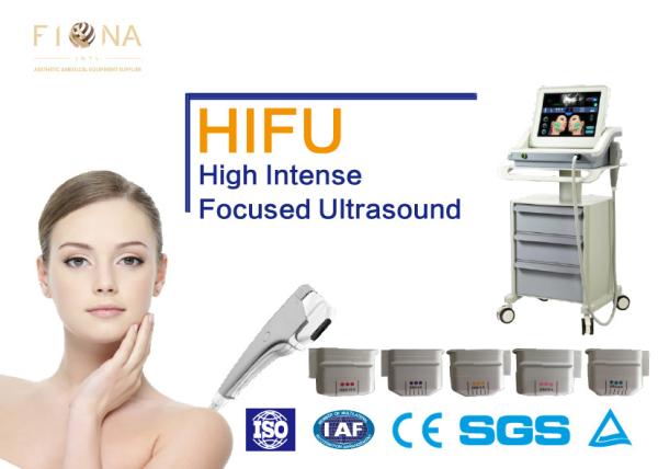 Face Lift HIFU Beauty Machine Minimally Invasive 430 * 430 * 1100mm CE Certification