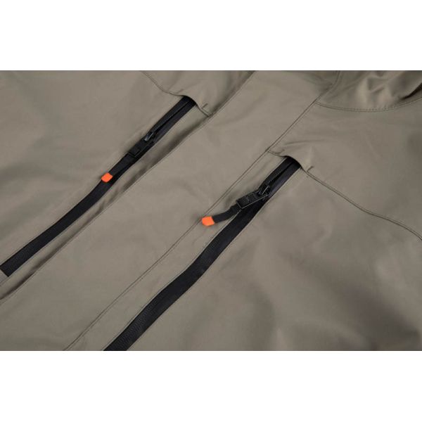 Waterproof Windproof Ski Jacket with Snow Skirt for All-Mountain Winter Sports