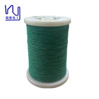 Fil de cuivre Litz avec soie naturelle 0.1mmx50 fils pour le câble audio haut de gamme