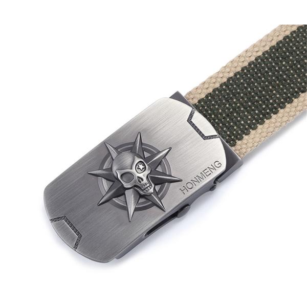 Пояса нейлона людей OEM пряжка сплава цинка ткани 3.8Cm тактического