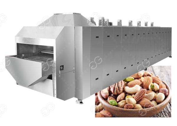 Electric Peanut Roaster Machine , Nut Roasting Cooling Equipment Pistachio Macadamia