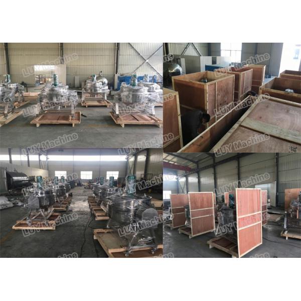 Caliente para arriba rápidamente el acero inoxidable de la caldera vestida industrial del vapor una formación de la prensa