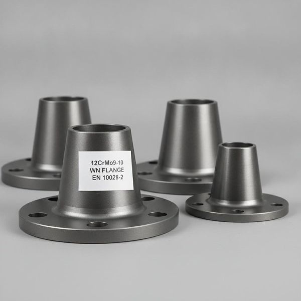 12CrMo9-10  welding neck flanges  EN 10028-2 wn flange  1.7375  steel  wn  forged flanges